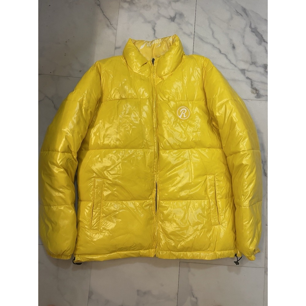 Runtz Reversible Puffer/ Bubble Coat Yellow Size‎ Medium